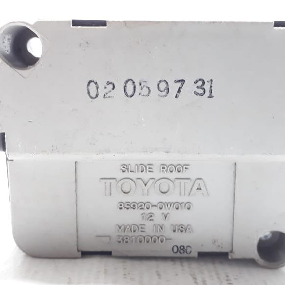 Botão Comando Teto Solar Toyota Camry 1997 Cx147