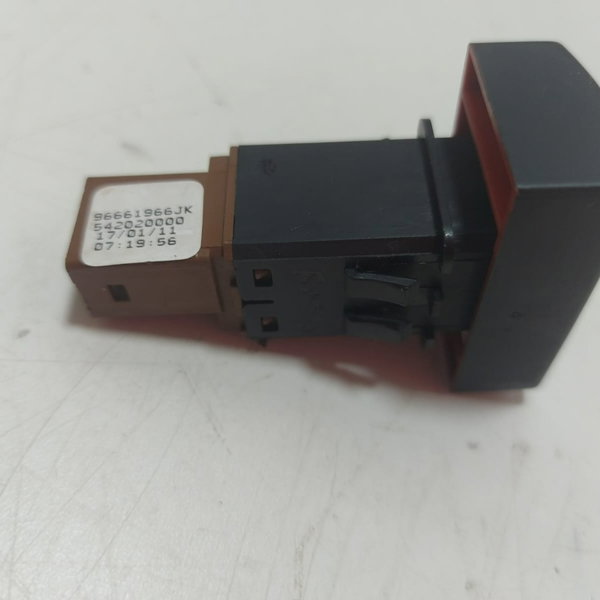 Botão Alerta C3 Picasso 2011 Cx117 Preto