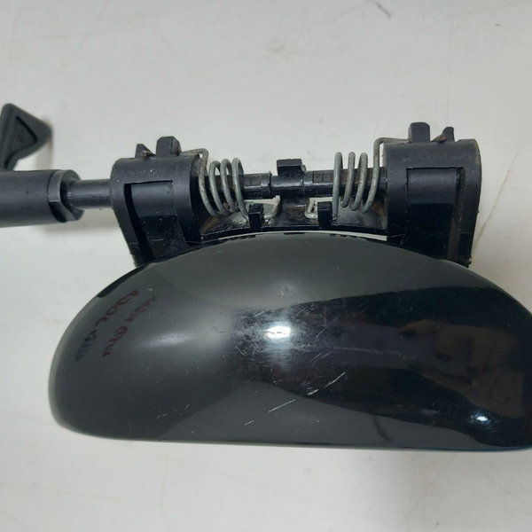 Maçaneta Externa T.d Peugeot 206   2006 (cx40) Preto