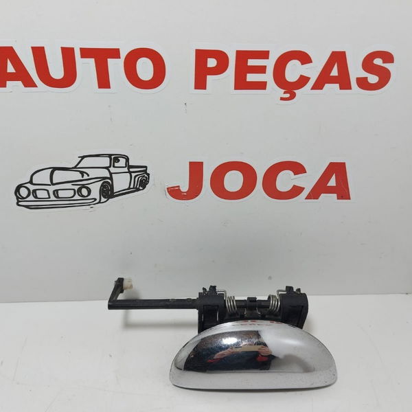 Maçaneta Externa  Peugeot 206/207 D.d Cromada Cx132 Preto