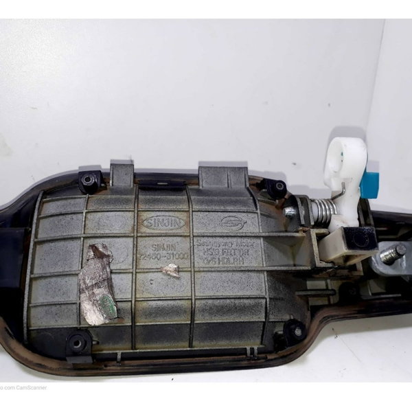 Maçaneta Externa Dianteira Direita Ssangyong Action 08 Cx130 Preto