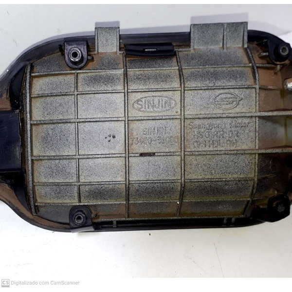 Maçaneta Externa Traseira Direita Ssangyong Action 08 Cx133 Preto
