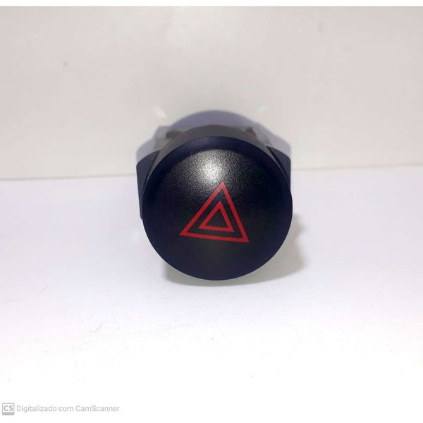 Botao Alerta Ssangyong Actyon 2007 A 2012 Cx117 Cinza