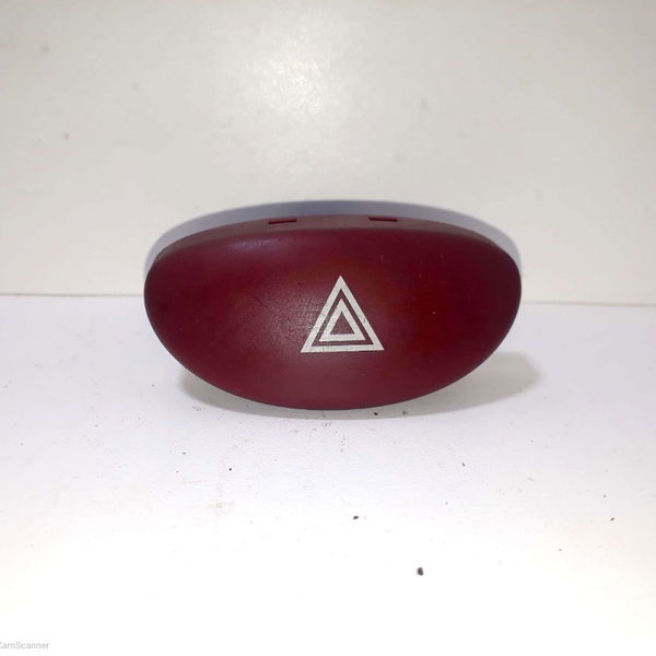 Botão Alerta Original Peugeot 206 R4 Cx117 Vermelho