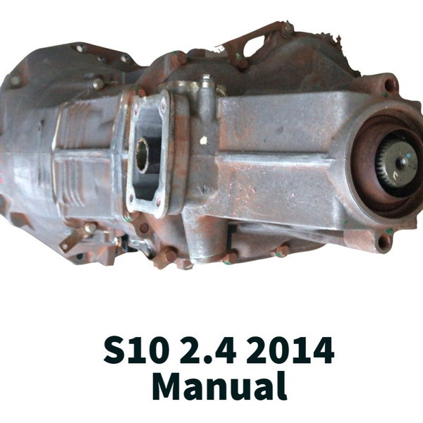 Caixa De Marcha S10 2.4 2014 Manual