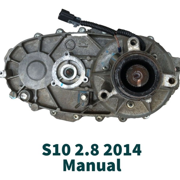 Caixa De Tração S10 2.8 2014 Manual