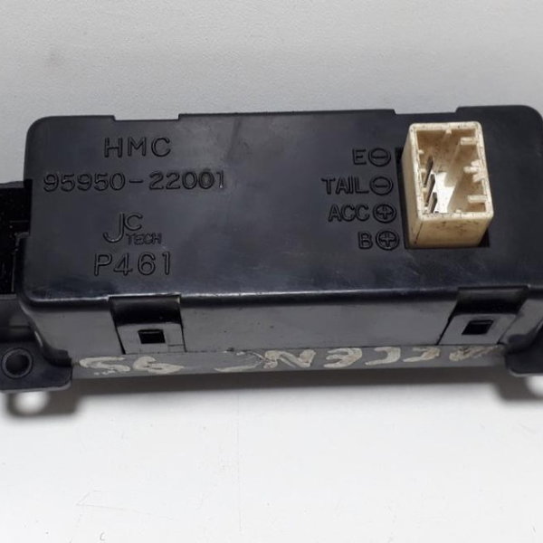 Relógio Central Com Botão Alerta Accent 95 (cx50) Preto