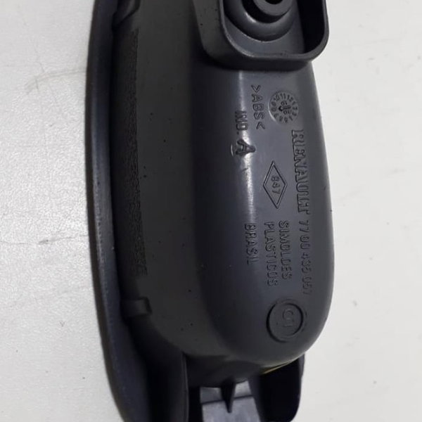 Puxador Da Porta Clio 00 (cx35) Cinza-escuro