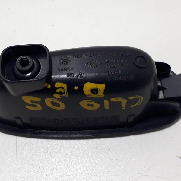 Puxador Da Porta Clio 05 D.e (cx49) Preto