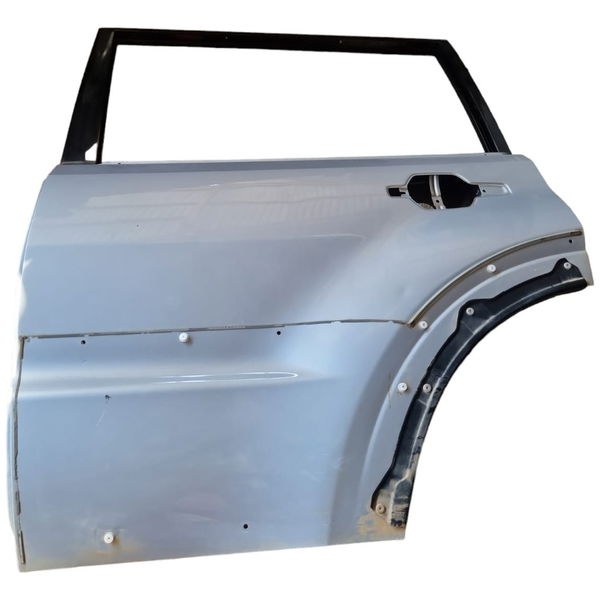 Porta Traseira Esquerda Pajero Full 2011 Traseira Esquerdo Prateado