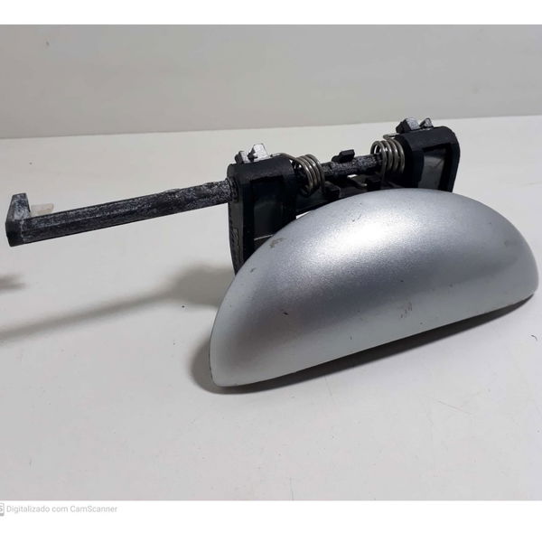 Maçaneta Dianteira Direita Peugeot 207 15085w Bo 2010 Cx132 Cinza