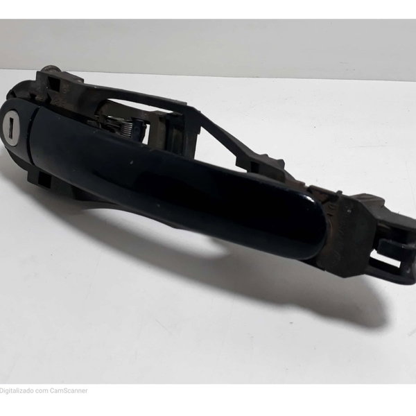 Maçaneta Externa Porta Dianteira Esquerda Vw Golf 2005 Cx132 Preto