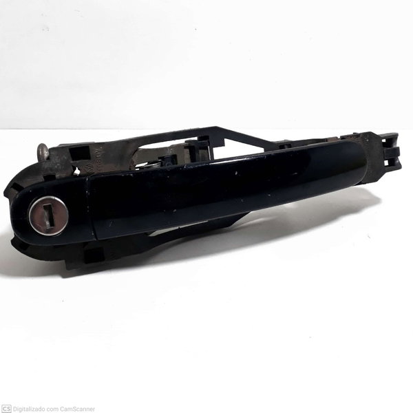 Maçaneta Externa Porta Dianteira Esquerda Vw Golf 2005 Cx132 Preto