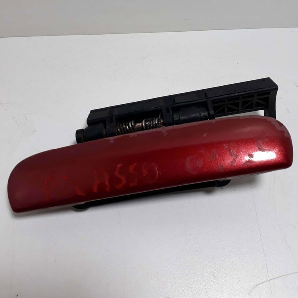 Maçaneta Externa Dianteira Esquerda Picasso 2004  Cx132 Vermelho