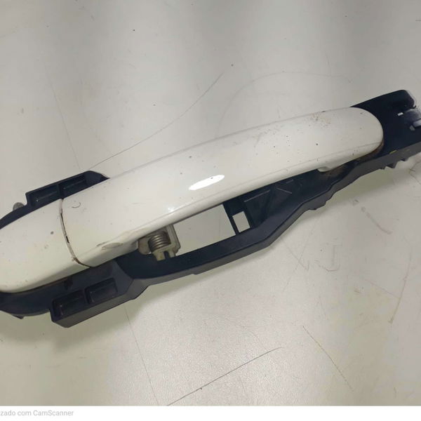 Maçaneta Traseira Direita Volkswagen Gol G5 2011 Cx134 Branco