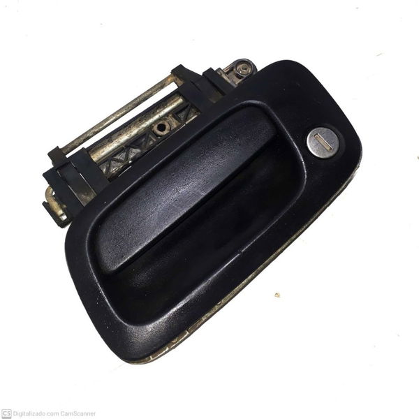 Maçaneta Externa Dianteira  Esquerda Gm Astra 2001 Cx130 Preto