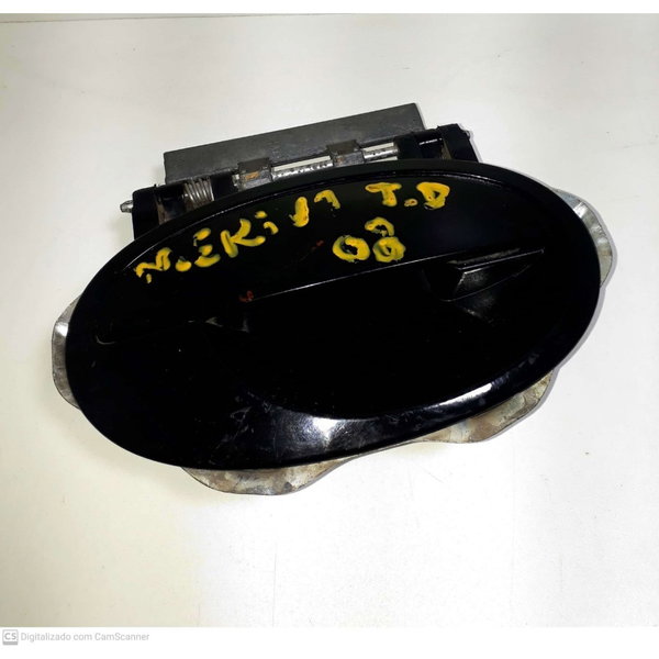 Maçaneta Externa Porta Traseira Direita Meriva 2008 Cx130 Preto