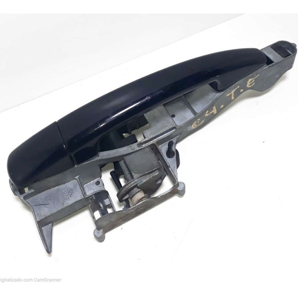 Maçaneta Externa Traseira Esquerda C4 Picasso 10 Cx140 Preto