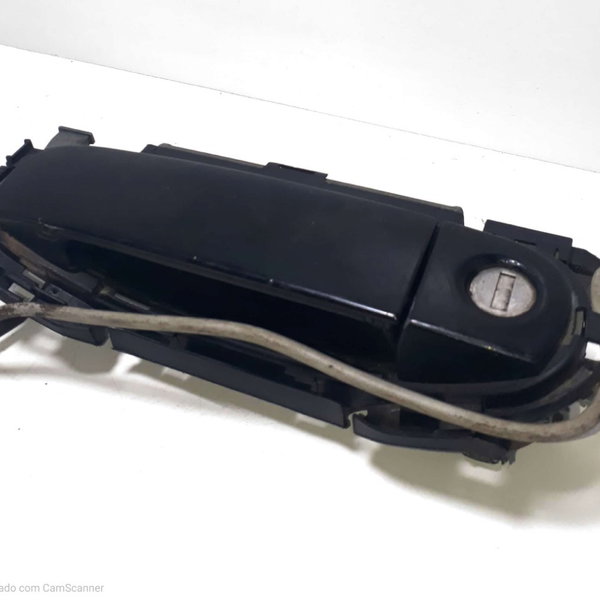 Maçaneta Da Porta Dianteira Esquerda Audi A3 Ano 2000 Cx133 Preto