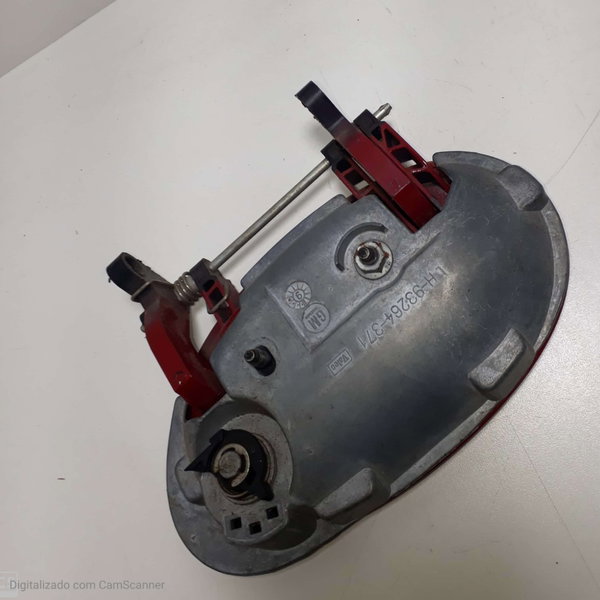 Maçaneta Externa Dianteira Esquerda Corsa 2004 Cx130 Vermelho