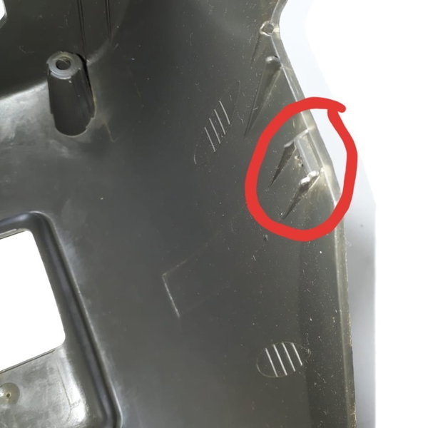 Moldura Inferior Chave De Seta Frontier 2013 Cx172