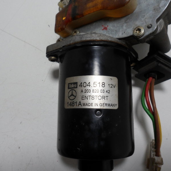 Motor Limpador Para Brisa Mercedes C 320 2001 Cx67