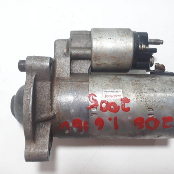 Motor De Partida / Arranque Peugeot 206 1.6 / C3 2007 R2