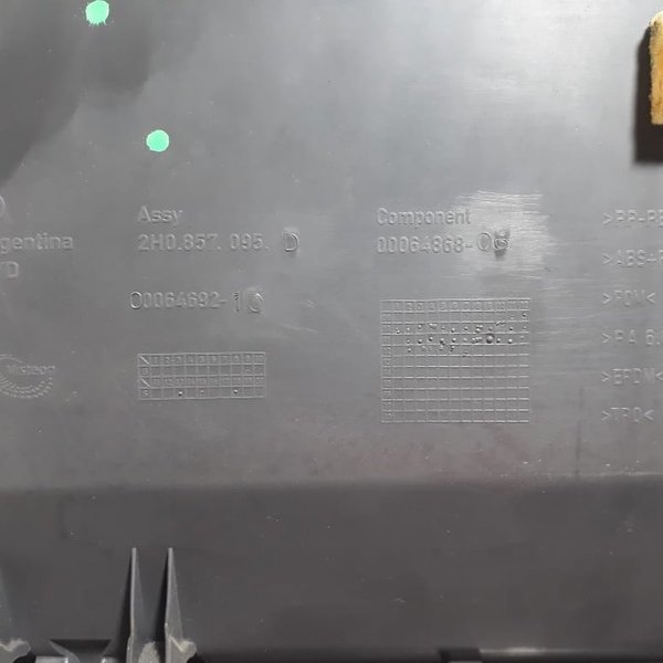 Tampa Porta Luvas Vw Amarok 2014 Cx604