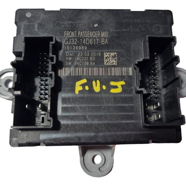 Modulo De Porta Dianteiro Direito Discovery Sport 2016 Cx469 Preto