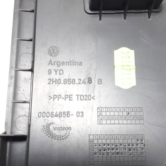 Moldura Lateral Direita Painel Amarok 2h0.858.248 Cx185