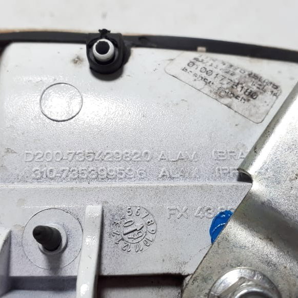 Maçaneta Externa Traseira Direita Fiat Punto Lineacx133 Cromada Traseira