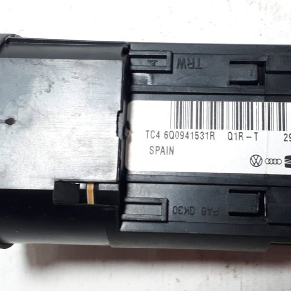 Botão Farol Amarok Vw 6q0941531r Sem Milha Cx124
