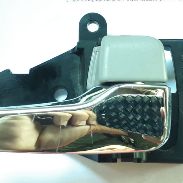 Maçaneta Interna D. D Cromada Original Triton Cx135 Dianteira