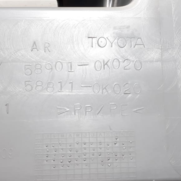 Console Central Original Hilux 3.0 Manual Sr 06/014 Cx321