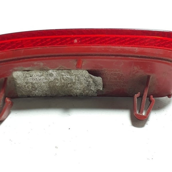 Refletor Olho De Gato Traseiro Peugeot 206 Sw Direito Cx107 Vermelho