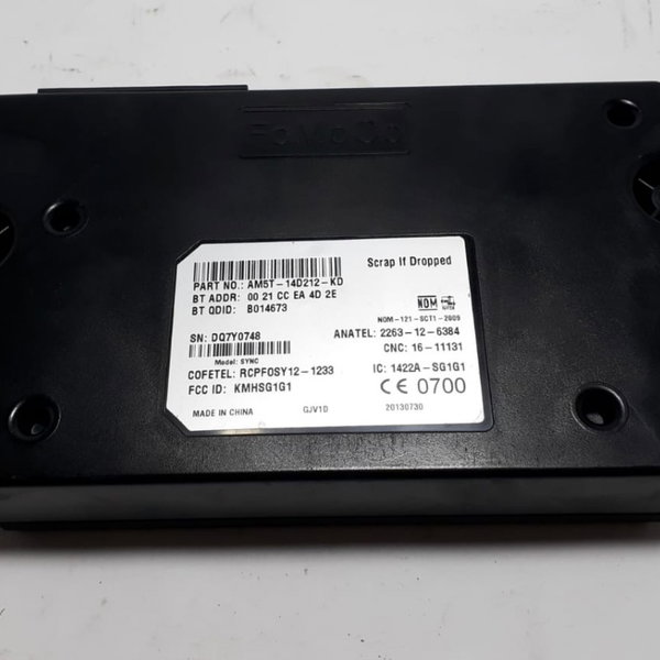 Módulo Processamento Focus New Fiesta Am5t-14d212-kd (cx56)
