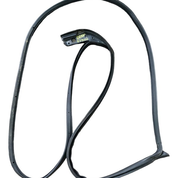 Borracha Fixa Porta Dianteira Esquerda Ford Edge 2009 Cx467 Preto