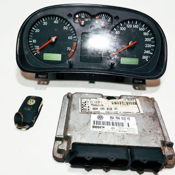 Kit Modulo Injeção Painel Bora Golf 2.0 Manual Cx189