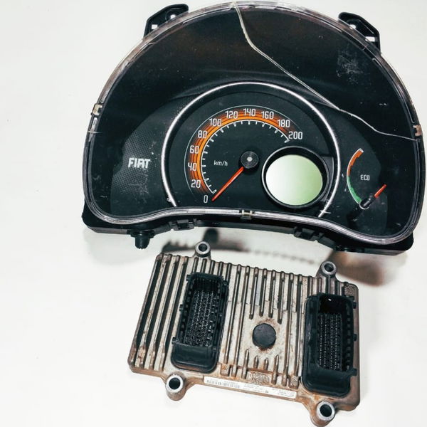 Kit Modulo Injeção Painel Un 11 1.0 8v Flex 51880402  Cx188