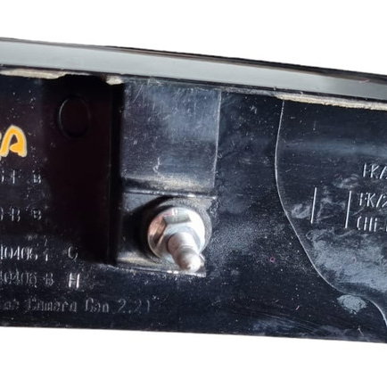 Moldura Luz De Placa Discovery Sport 2015 Preto