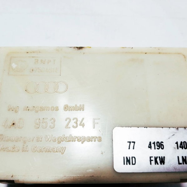 Modulo Alarme Audi A4 A6 A8 4a0953234f Original Cx85