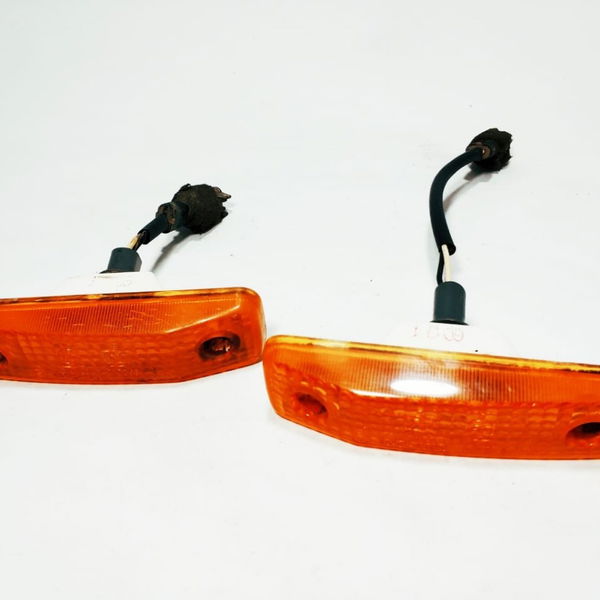 Par Alerta Pisca Lan. Lateral Paralama Ssangyong Musso Cx107 Laranja