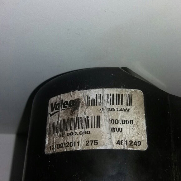 Motor Forçado  (ventilação Interna) G5 2011 Cx312
