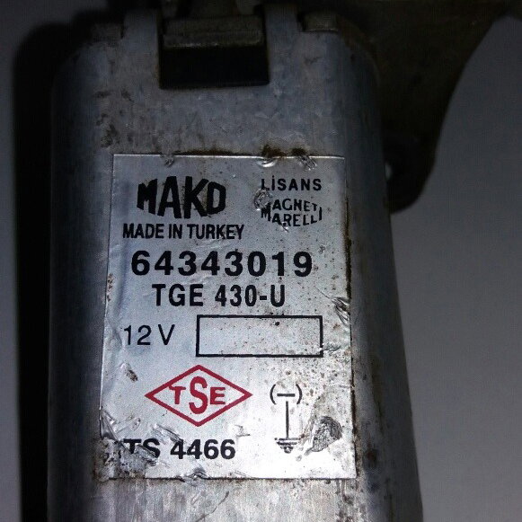 Motor Limpador Traseiro Doblo 2010 Cx67
