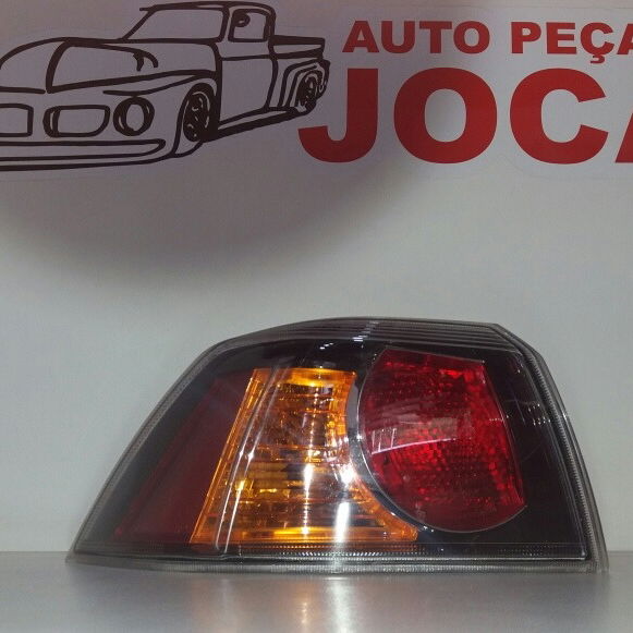 Lanterna Traseira Esquerda Lancer 2011 Cx278 Esquerdo Transparente