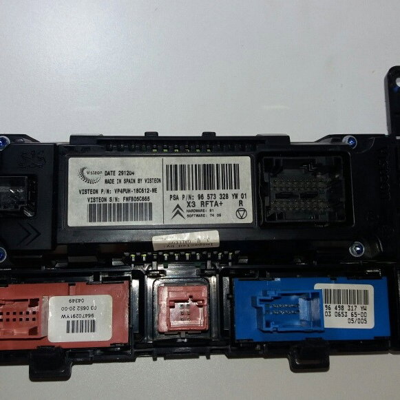 Comando De Ar Citroen C5 2005 Cx129