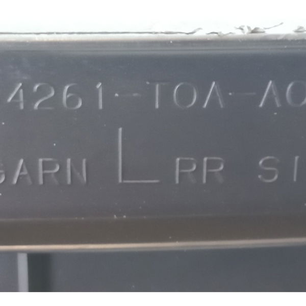 Acabamento Soleira Porta Traseira Esquerda Honda Crv Lx 2014