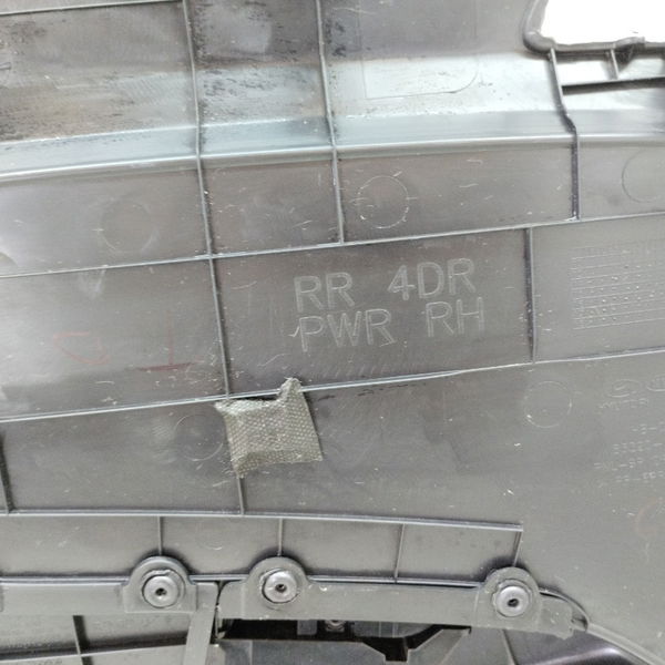Forro Porta Traseira Direita Hyundai Hb20 Comfort 1.0 2019