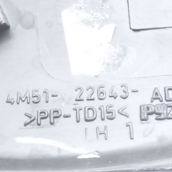 Moldura Puxador Porta Traseiro Esquerdo Ford Focus Hc 2011
