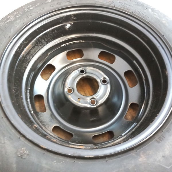 Roda De Ferro Estepe Peugeot 208 2017 185 60 Aro 15